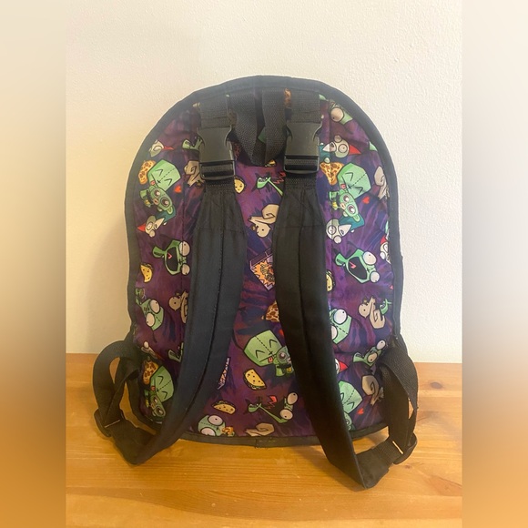 Invader Zim GirPig Reversible Backpack Flip Pak Fur - Picture 5 of 15